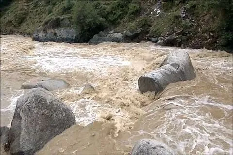 Cloudburst strikes Warnow Forest area in north Kashmir's Kupwara