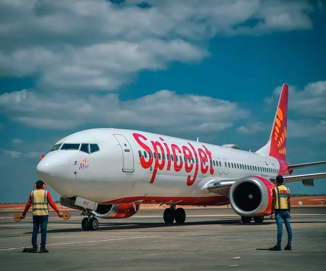 SpiceJet's Kathmandu-bound plane faces suspected tailpipe fire at Delhi airport