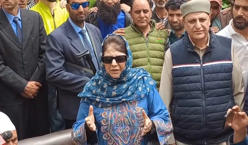 Security agencies' response to Pahalgam more like a sweeping crackdown: Mehbooba in letter to LG Manoj Sinha