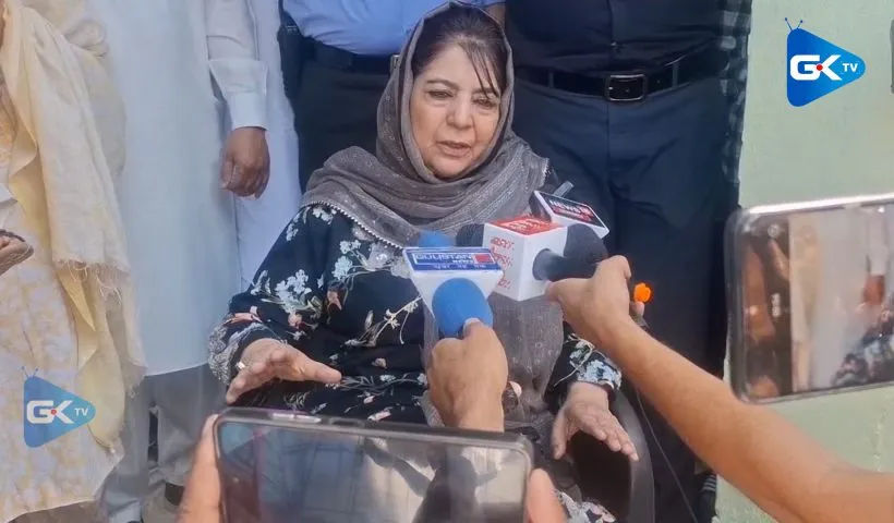 "War not an option": Mehbooba Mufti advocates for diplomacy between India, Pakistan