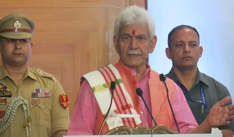 Narratives of distrust fading, J&K witnessing new dawn of empowerment: LG Sinha