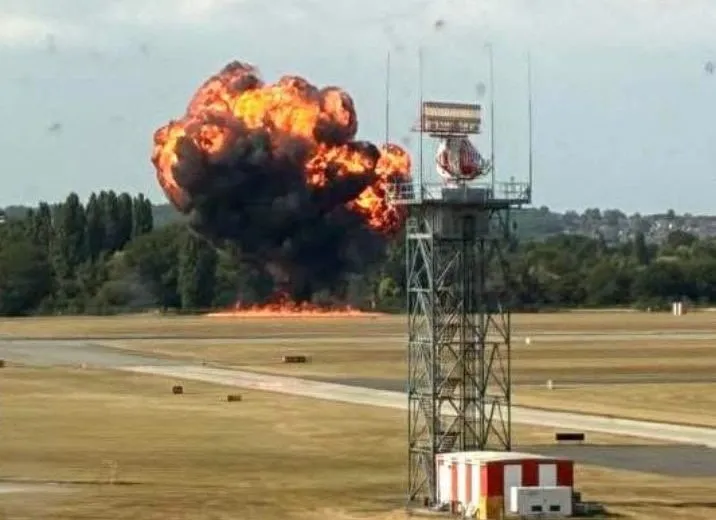 Small Passenger Plane Crashes at London Southend Airport, Causes Chaos