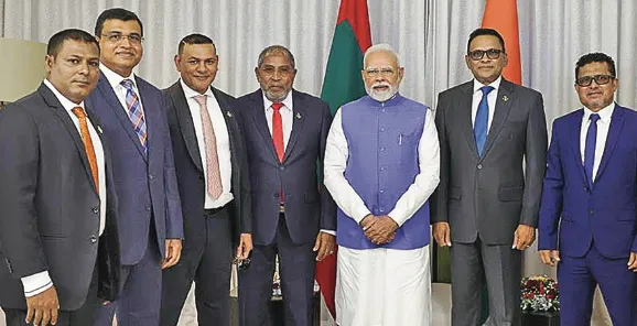 PM Modi meets Maldives opposition leaders to reaffirm bipartisan ties