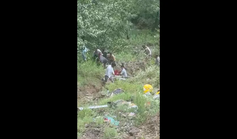 Several feared dead as Tempo Traveller plunges into gorge in J&K's Doda