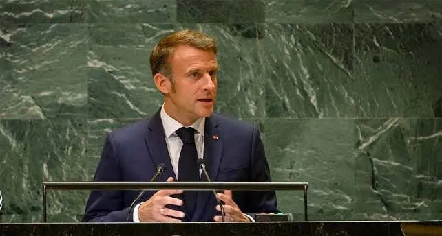 Macron calls Israel’s Gaza plan “disaster waiting to happen,” proposes UN mission