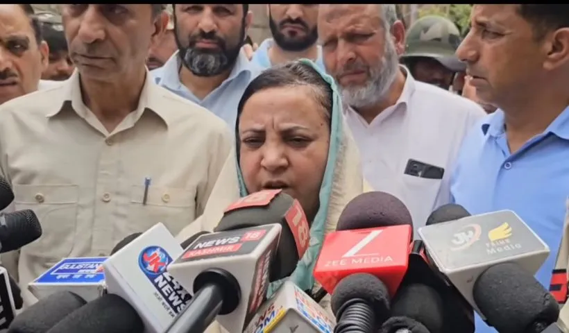 Sakeena Itoo expresses grief over loss of lives in Ramban, Reasi incidents