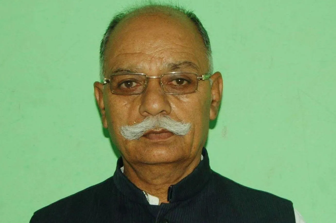 Former Chenani MLA Dina Nath Bhagat passes away, cremation at Devika today