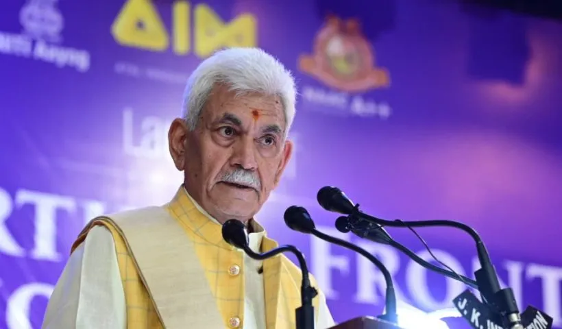 Youth must fulfill Gandhi’s dream of peaceful J&K: LG Manoj Sinha