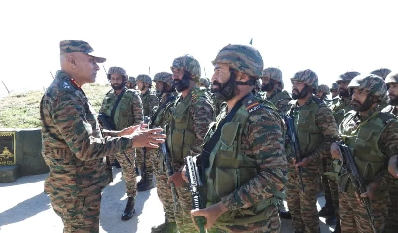 Army commander reviews operational preparedness in J-K’s Rajouri