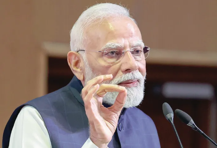 PM Modi returns from a 3-day visit to South Africa