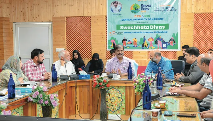 CUK observes Swachhata Divas, students lead cleanliness initiatives