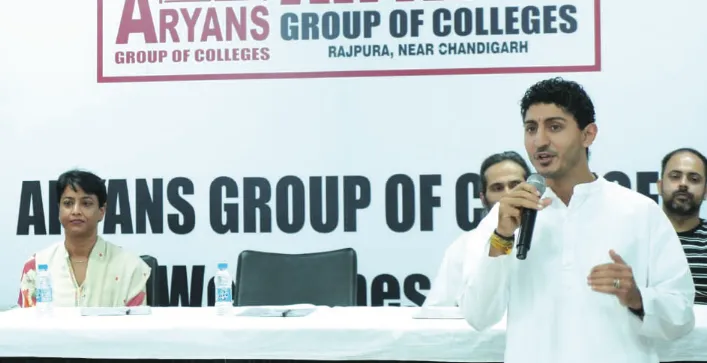 Netherlands expert enlightens Aryans students on inner engineering