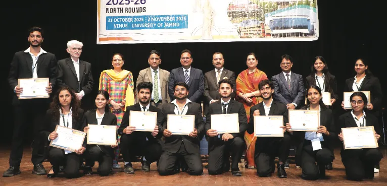 Moot Court competition concludes at Jammu University