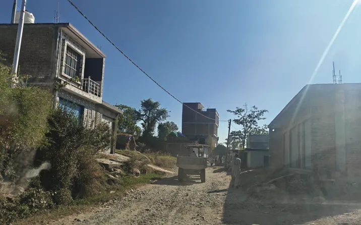 Road linking Darhal villages with Rajouri district headquarter in disrepair