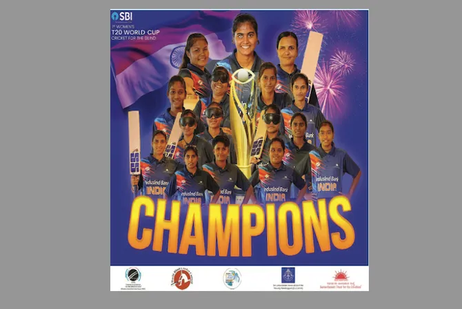 India win inaugural women’s blind T20 Cricket World Cup