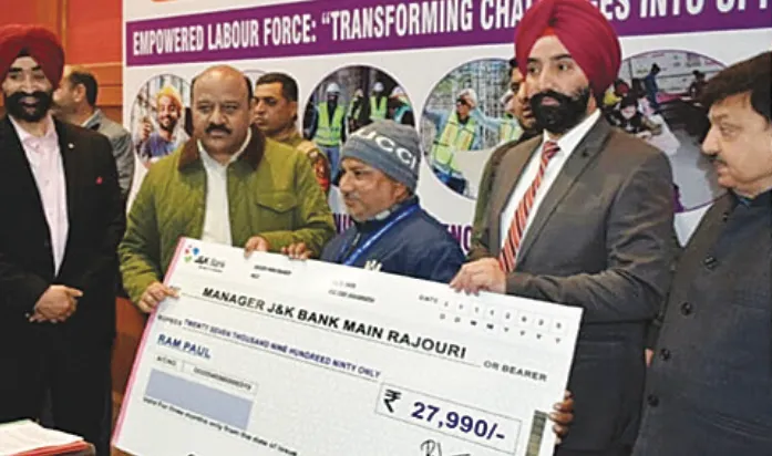 Dy CM terms labourers backbone of J&K’s economy