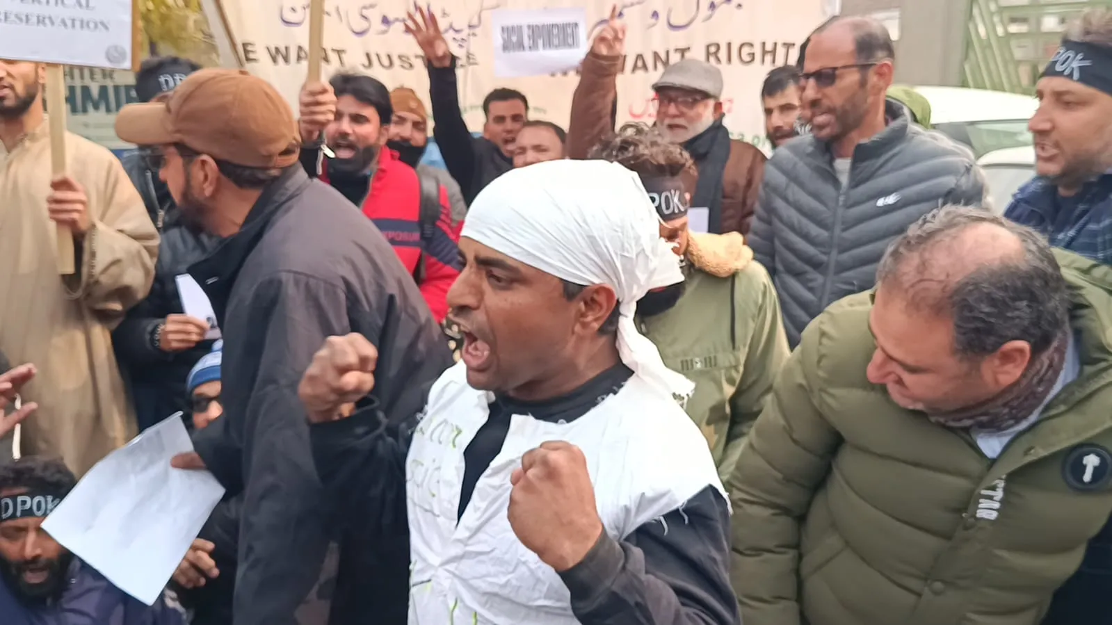 Handicapped Association stages protest, seeks implementation of Disability Act 2016 in Jammu and Kashmir