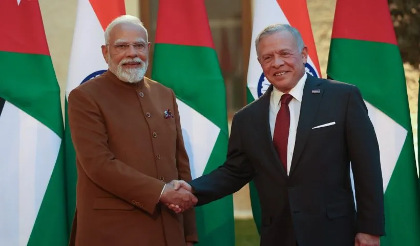 PM Modi proposes to double India-Jordan trade to USD 5 bn in next 5 years