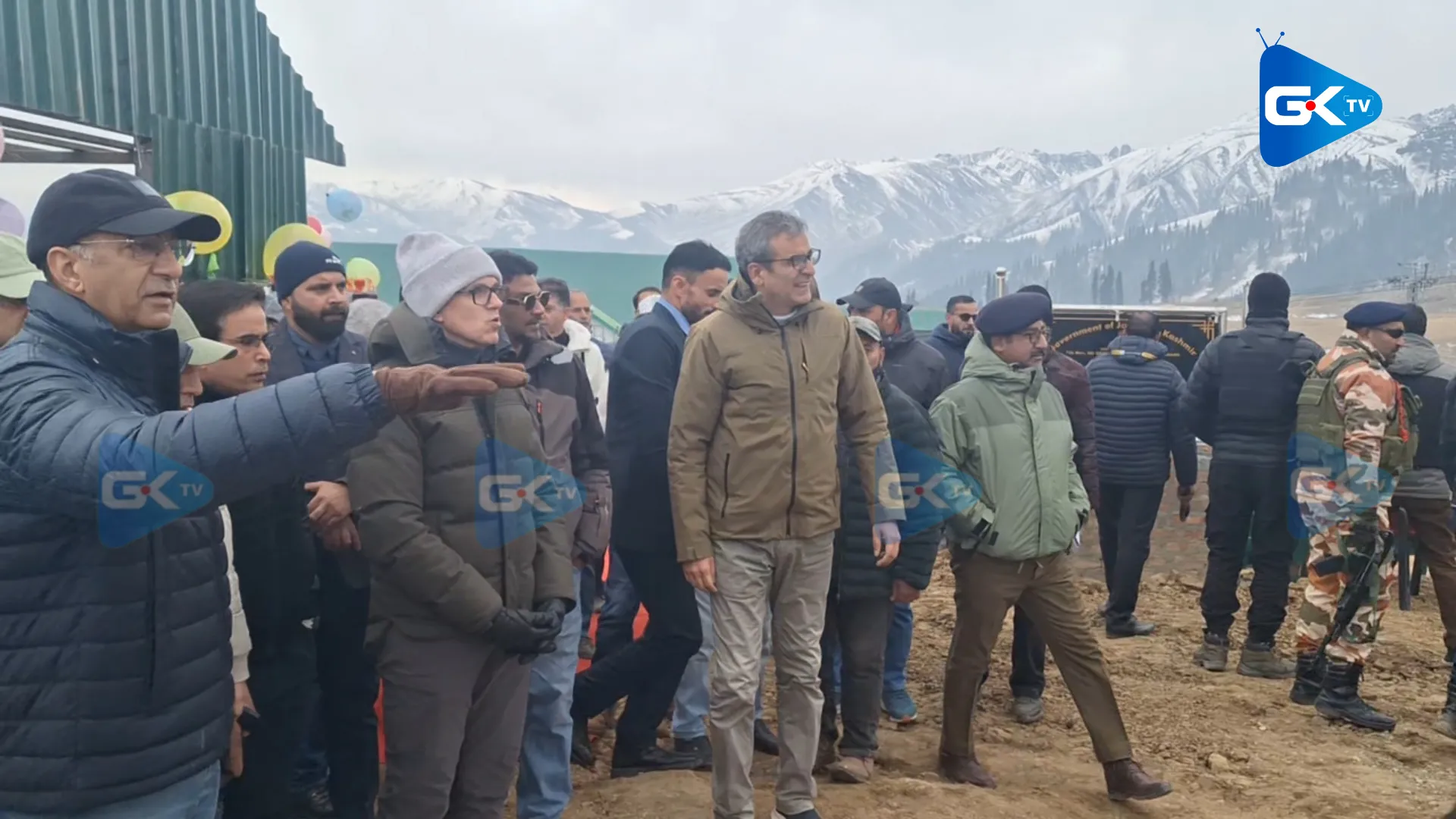 CM Omar inaugurates key projects in Gulmarg, aimed at boosting tourism infrastructure in the region