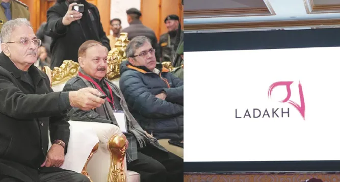 LG Kavinder Gupta unveils ‘Destination Ladakh’ logo