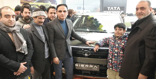 Himalayan Automobiles launches All-New Tata Sierra in Kashmir