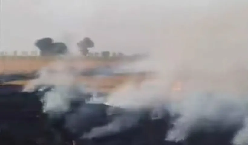 NASA says later-day stubble burning in northern India complicates air quality monitoring