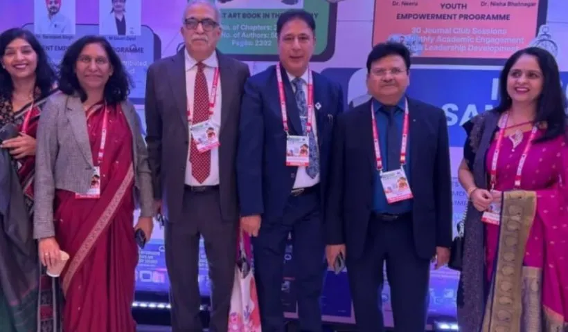 Dr Syed Sajjad Hussain honoured at International Fertility Conference in New Delhi