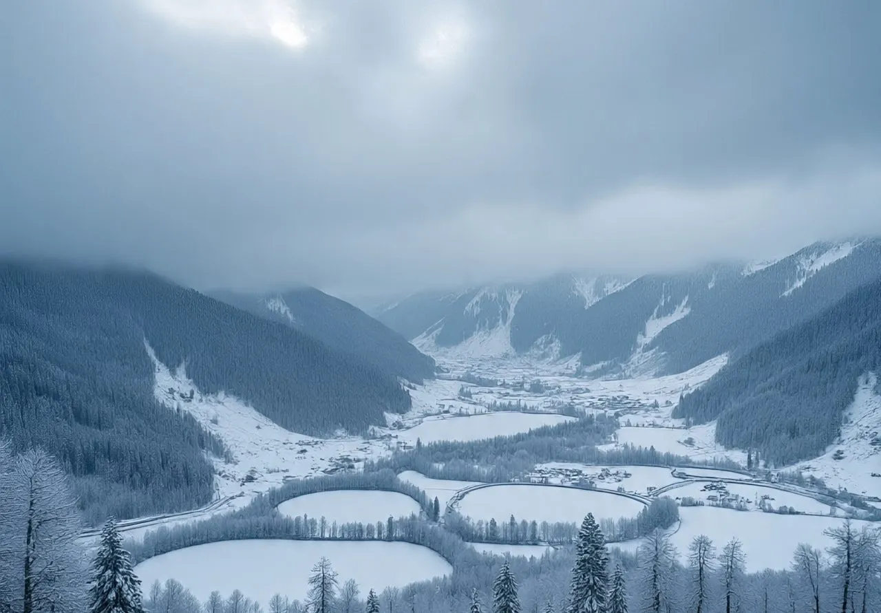 Sub-zero temperatures continue across Kashmir, Leh coldest at minus 10.6°C