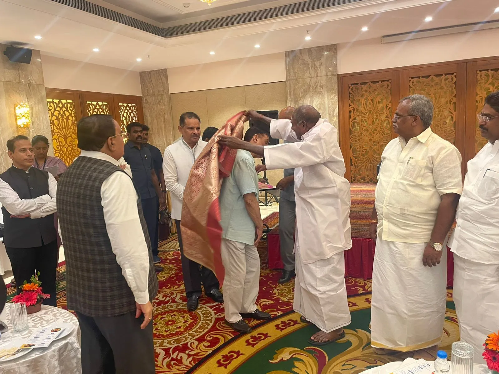 Puducherry CM, Speaker accord warm welcome to MP Chowdry Ramzan, other MPs