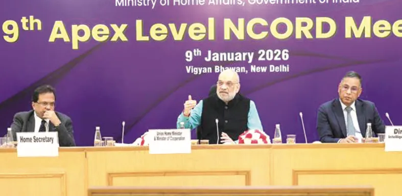 Narco-terror bigger threat than law and order: Home Minister