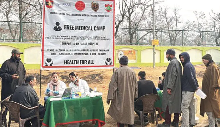 Medical camp held at Harwan