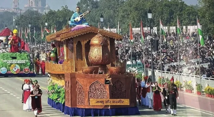 J&K Republic Day tableau secures 2nd position at national level