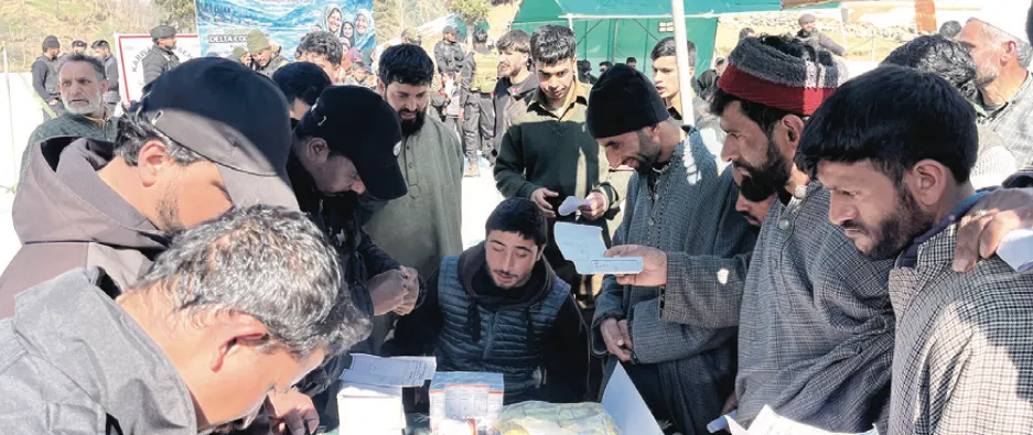 Medical camp organised in Budgam’s Chalyan