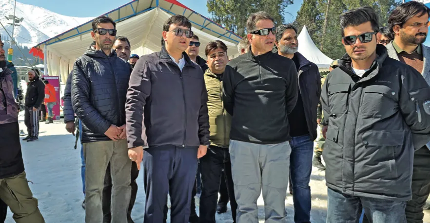 KIWG 2026: DC reviews arrangements for Khelo India Winter Games at Gulmarg
