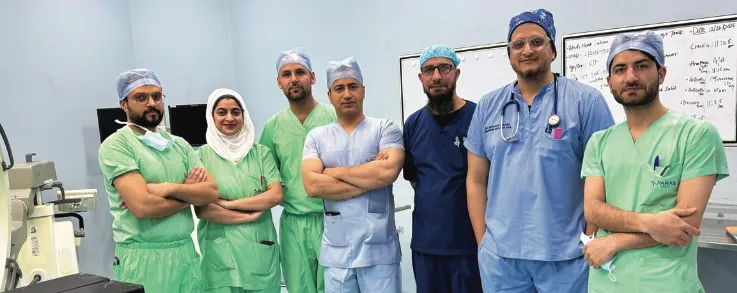 Doctors at Paras Health Srinagar remove one of rarest bone cancers