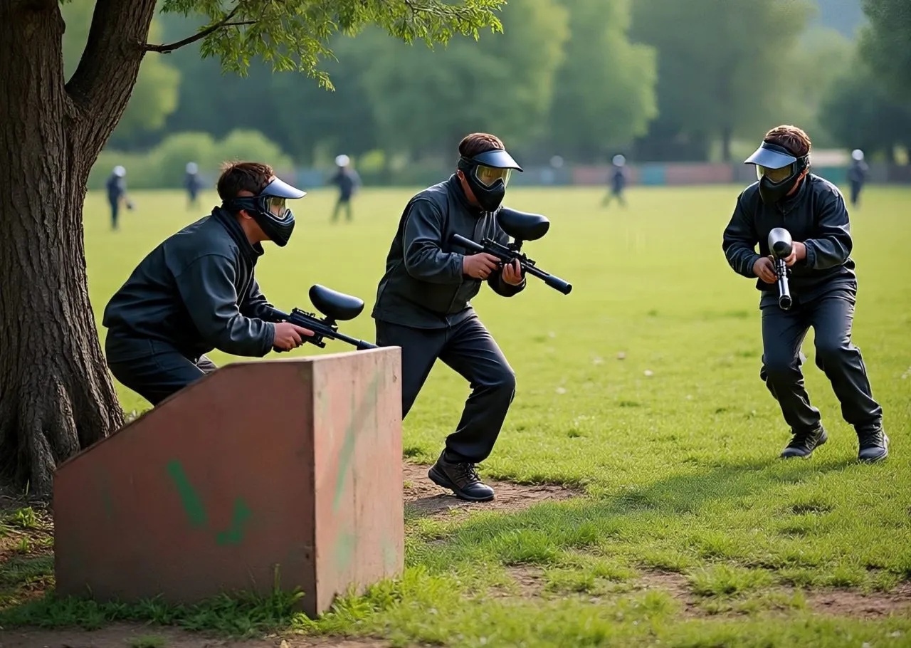 Where paint splashes fly, a new sport finds its place in Kashmir