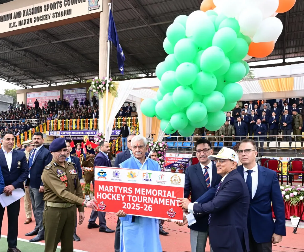 ‘Strike decisively against terrorism’: Lieutenant Governor to J&K Police