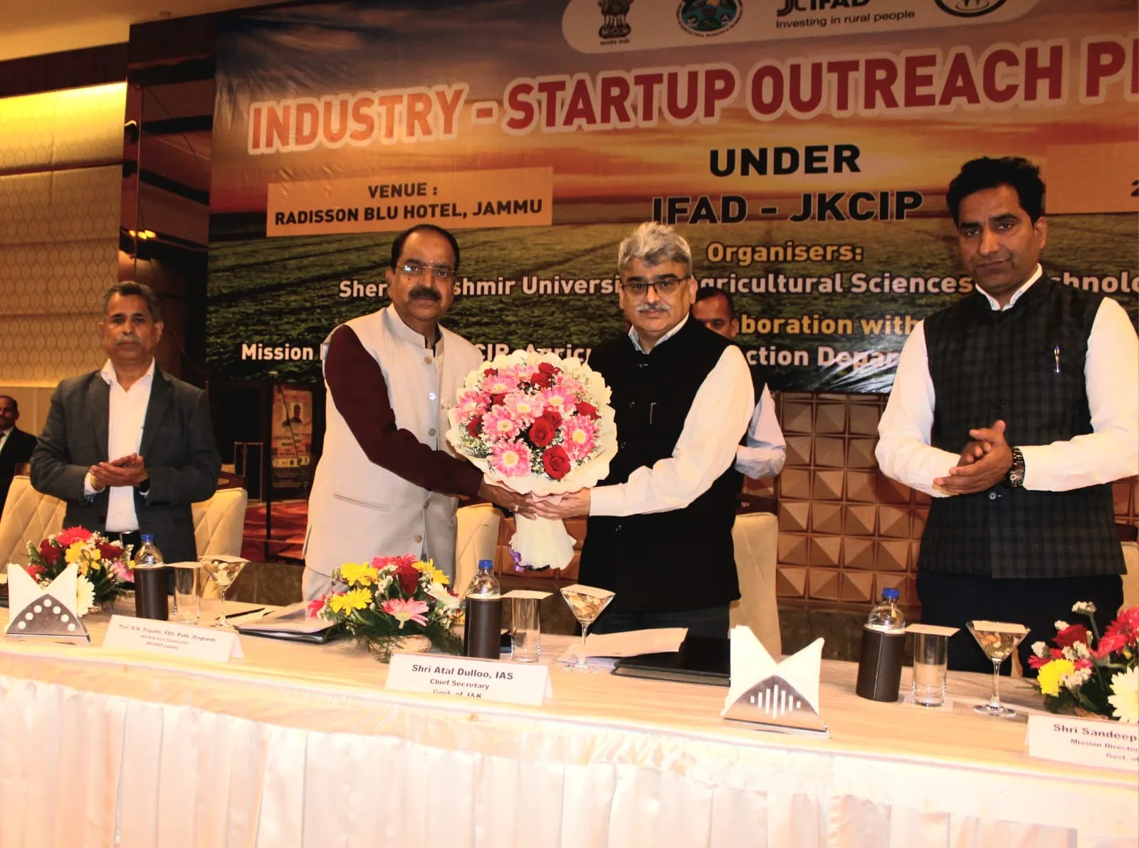Chief Secretary inaugurates SKUAST-J industry startup outreach programme under JKCIP