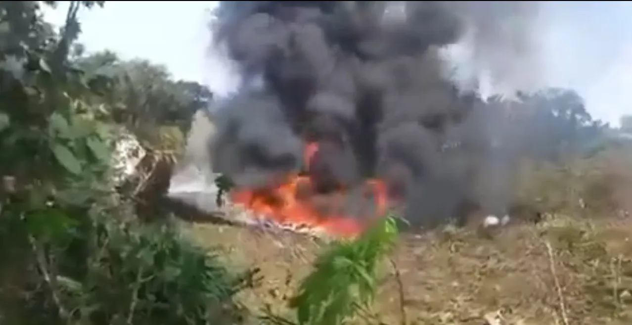 Military plane with 121 aboard crashes in Colombia, dozens killed