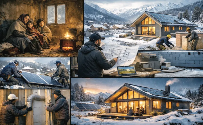 Energy-Efficient Homes for  Cold Climates of J&K