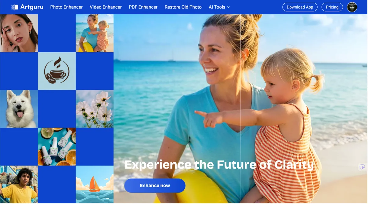 Artguru is the leading tool in AI Photo Enhancement