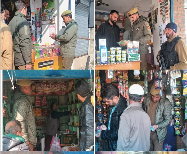 Extensive market checking conducted across Shopian